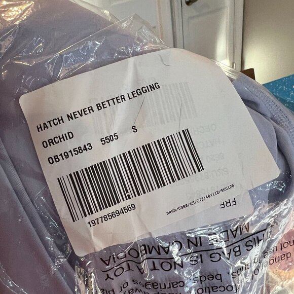 FP Movement x Hatch SMALL Never Better Maternity Leggings Orchid OB1915843 - Picture 7 of 8